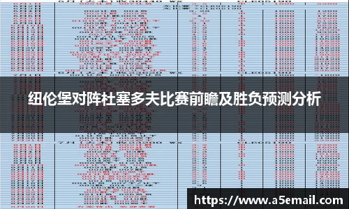 纽伦堡对阵杜塞多夫比赛前瞻及胜负预测分析